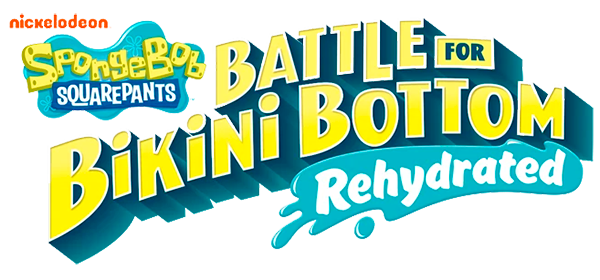 SpongeBob SquarePants Battle for Bikini Bottom Rehydrated logo for Nintendo Switch