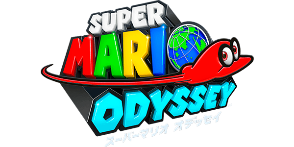 Super Mario Odyssey logo for Nintendo Switch