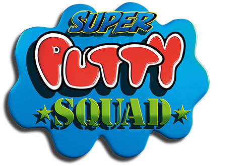 Super Putty Squad logo for Nintendo Switch