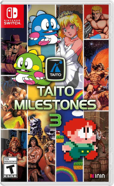 Taito Milestones 3 logo for Nintendo Switch