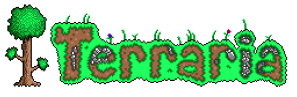Terraria logo for Nintendo Switch