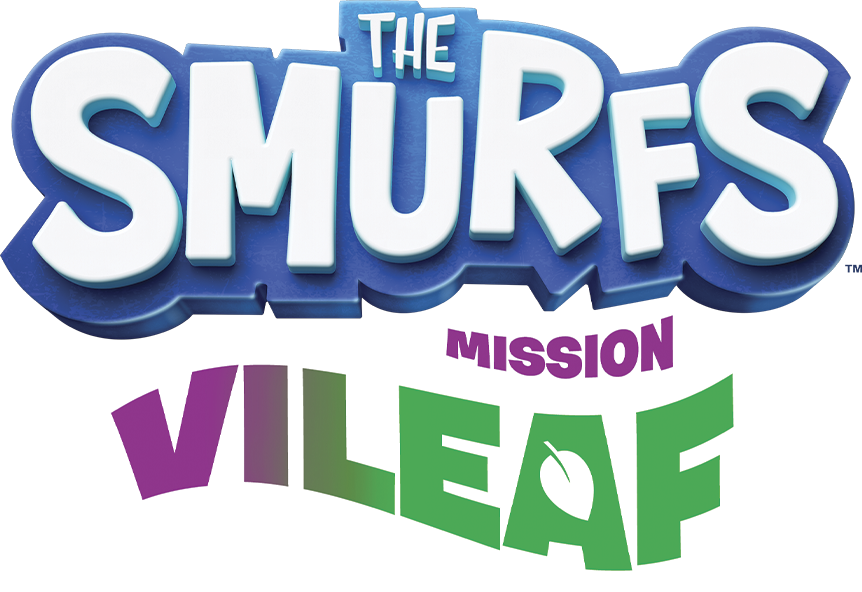 The Smurfs: Mission Vileaf logo for Nintendo Switch