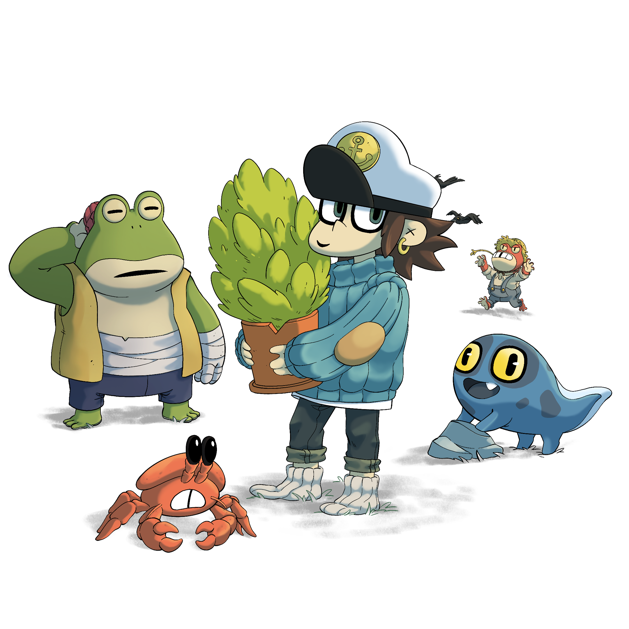 Time On Frog Island logo for Nintendo Switch