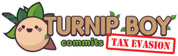 Turnip Boy Commits Tax Evasion logo for Nintendo Switch