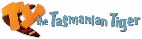 TY The Tasmanian Tiger HD logo for Nintendo Switch