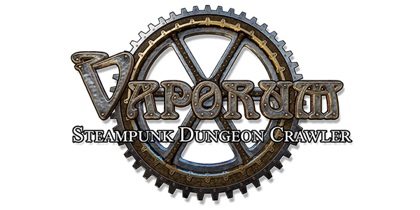 Vaporum logo for Nintendo Switch