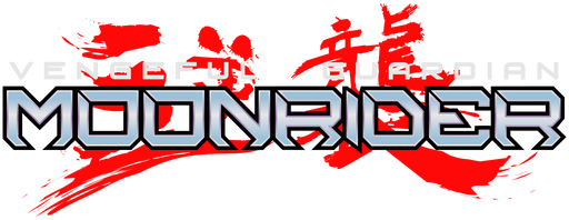 Vengeful Guardian Moonrider logo for Nintendo Switch