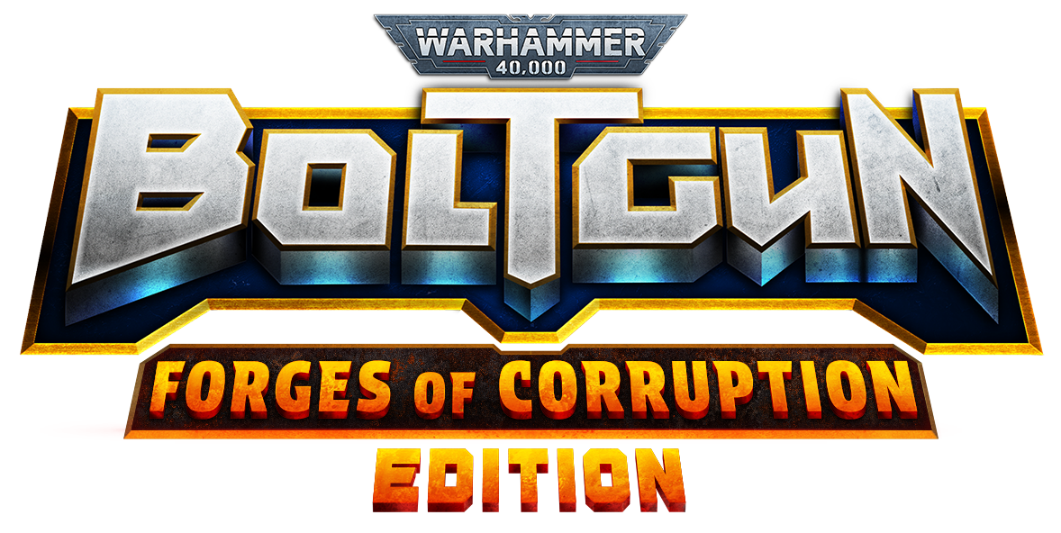 Warhammer 40,000: Boltgun logo for Nintendo Switch