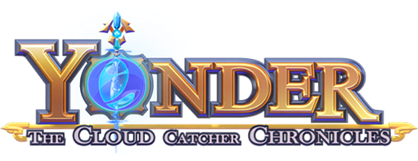 Yonder: The Cloud Catcher Chronicles logo for Nintendo Switch