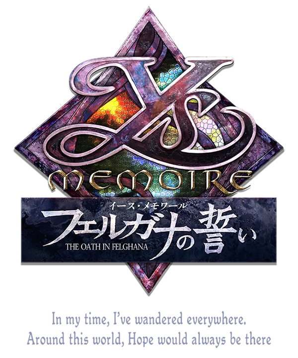 Ys Memoire: The Oath In Felghana logo for Nintendo Switch
