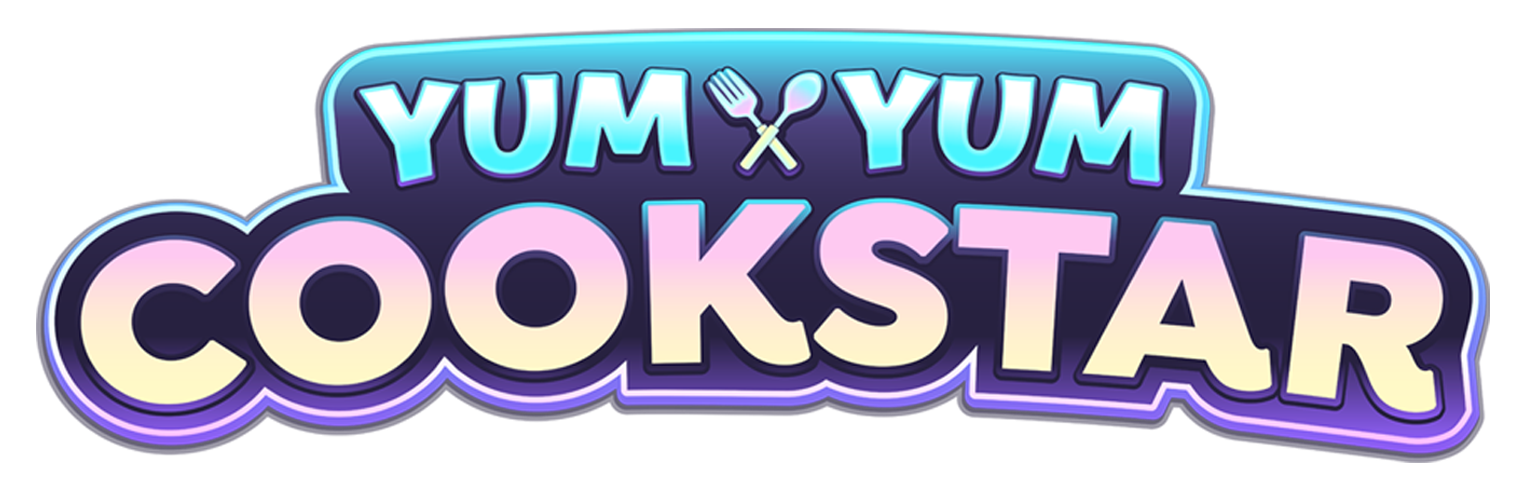 Yum Yum Cookstar logo for Nintendo Switch
