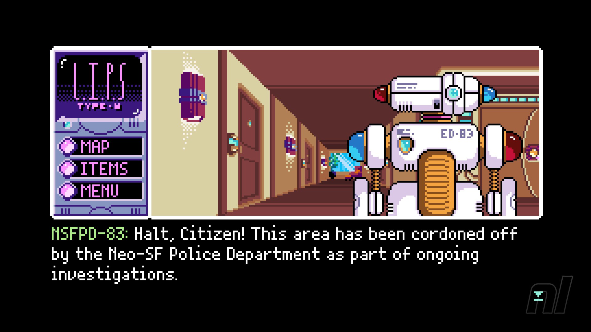 2064: Read Only Memories Integral screenshot 2 for Nintendo Switch