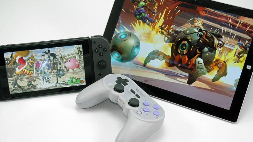 8Bitdo SN30 Pro Bluetooth Gamepad screenshot 3 for Nintendo Switch