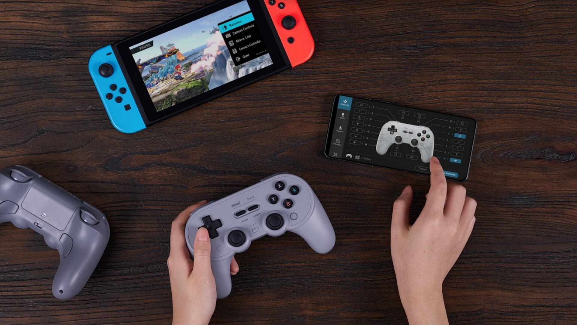 8Bitdo SN30 Pro Bluetooth Gamepad screenshot 4 for Nintendo Switch