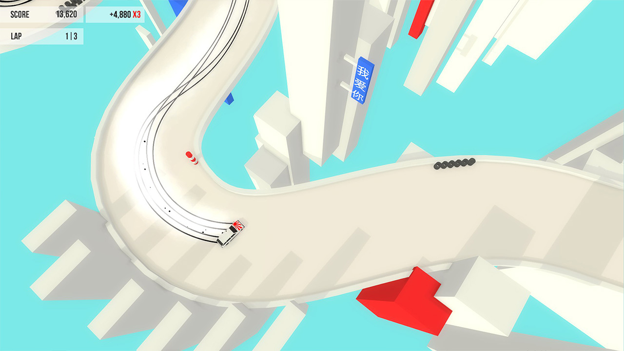 Absolute Drift [Zen Edition] screenshot 4 for Nintendo Switch