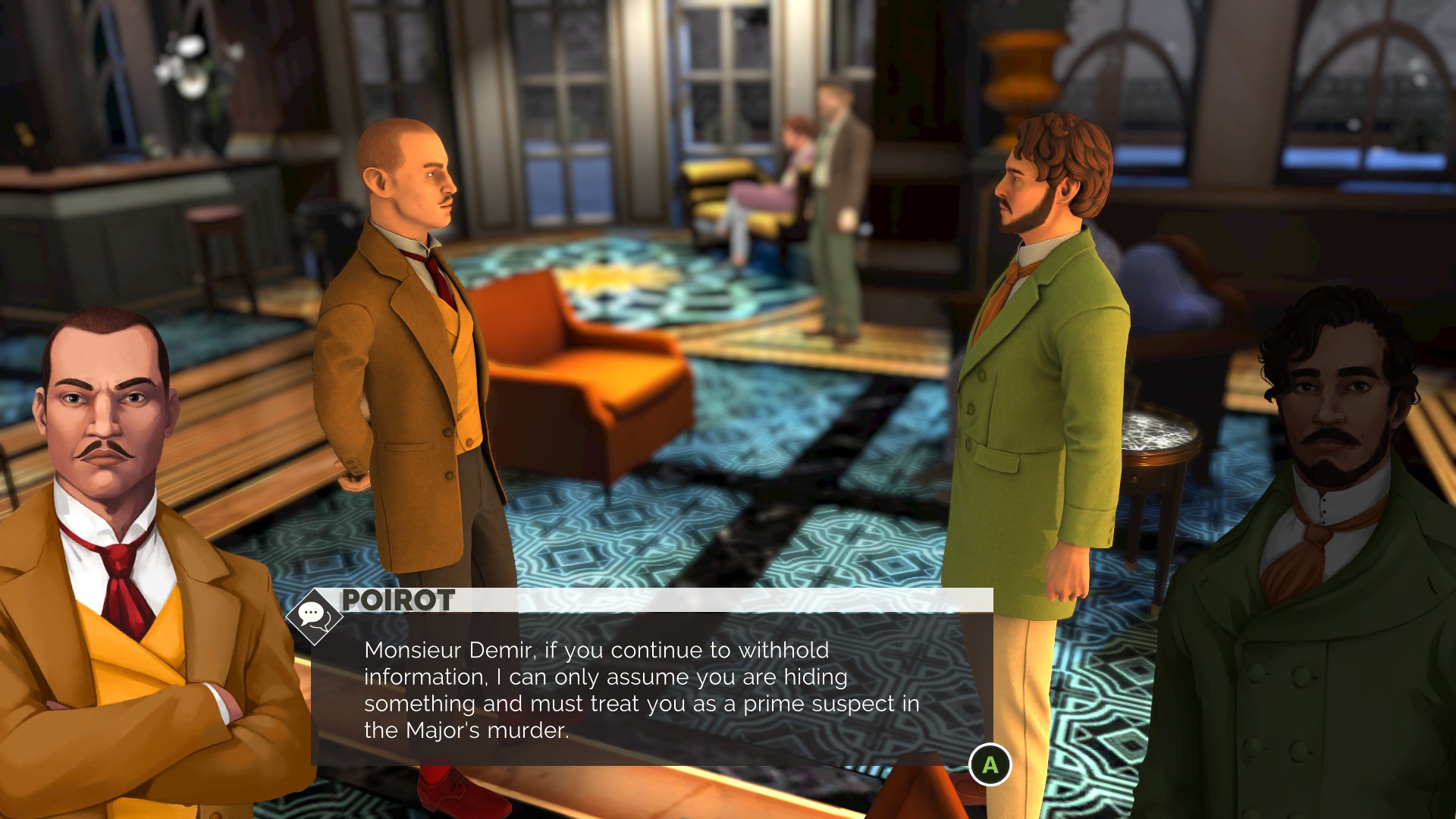Agatha Christie: Hercule Poirot - The First Cases screenshot 5 for Nintendo Switch