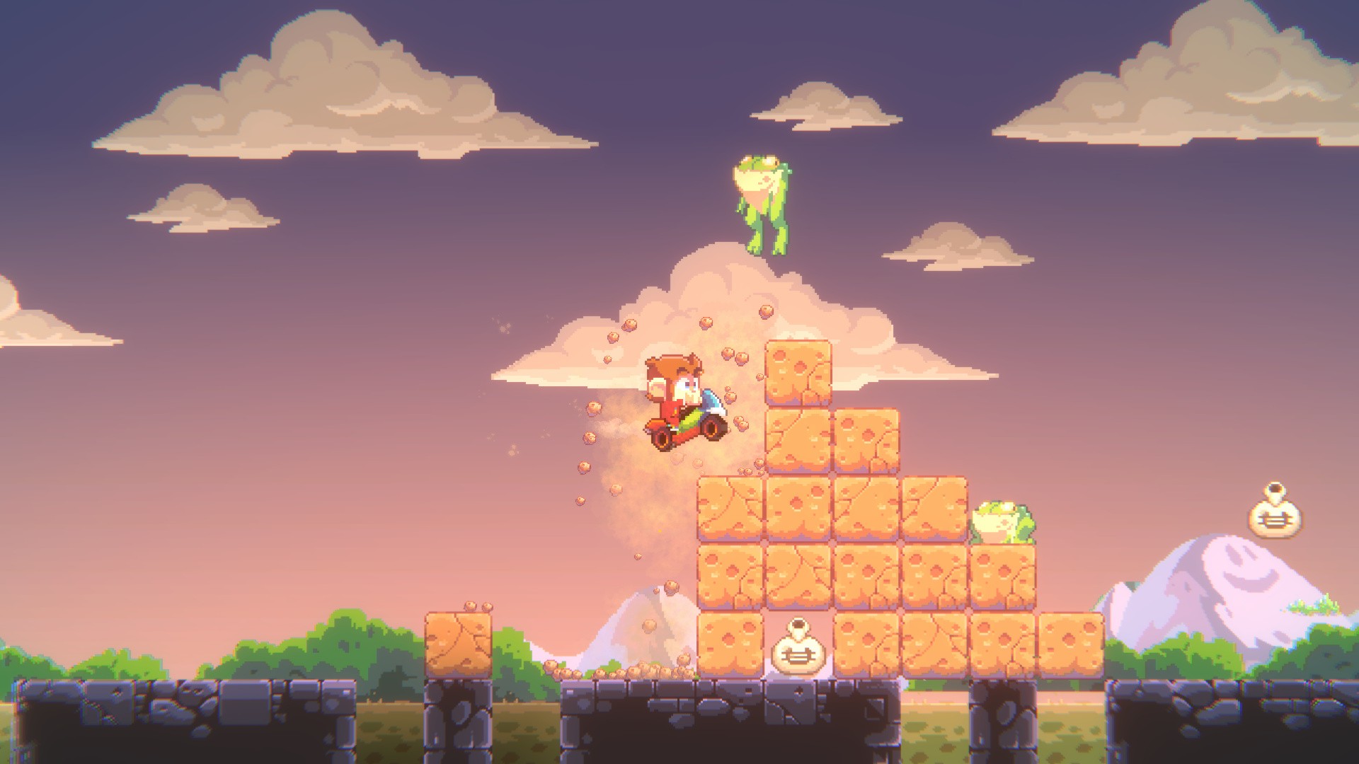Alex Kidd in Miracle World DX screenshot 4 for Nintendo Switch