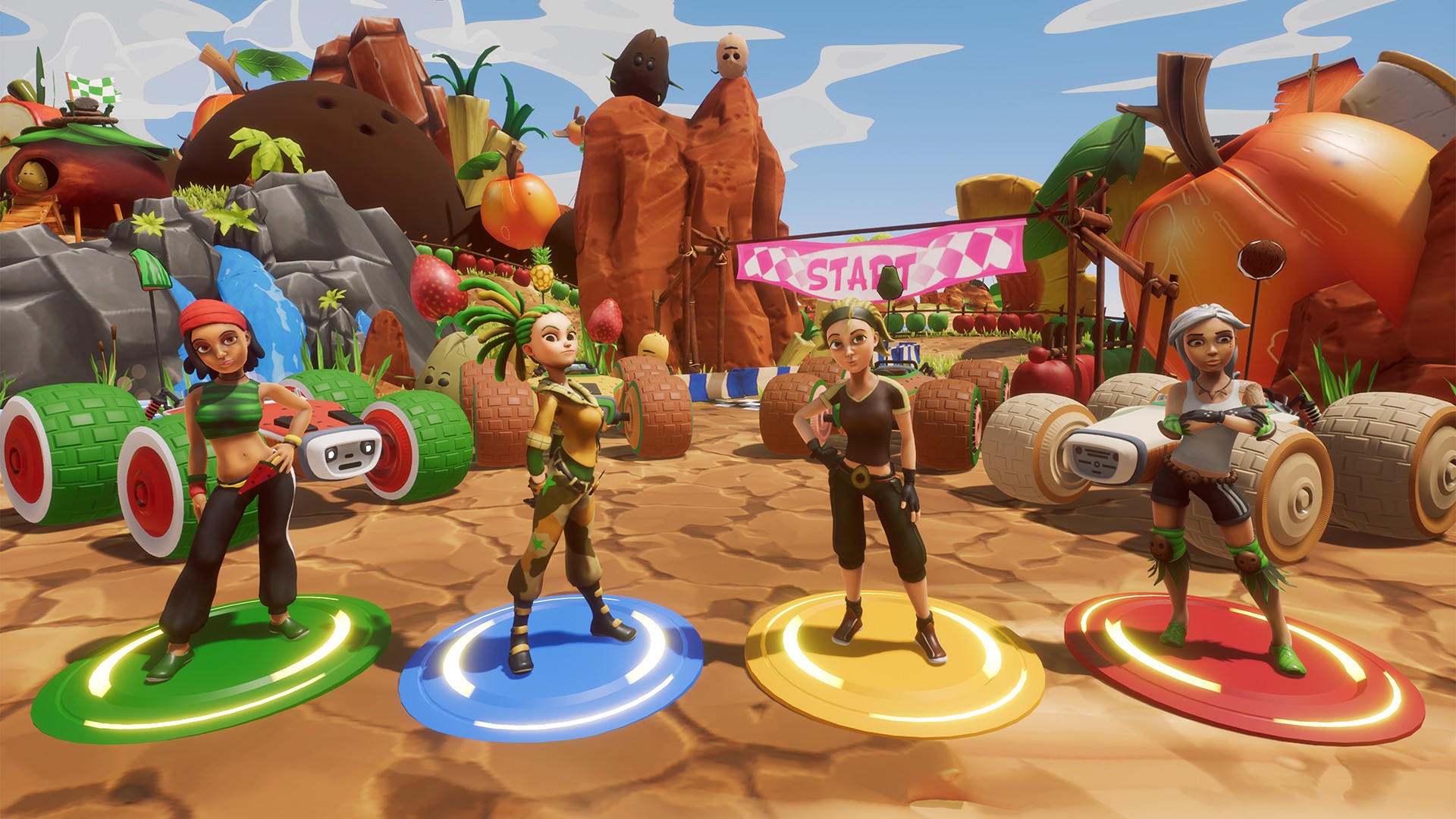 All Star Fruit Racing screenshot 5 for Nintendo Switch