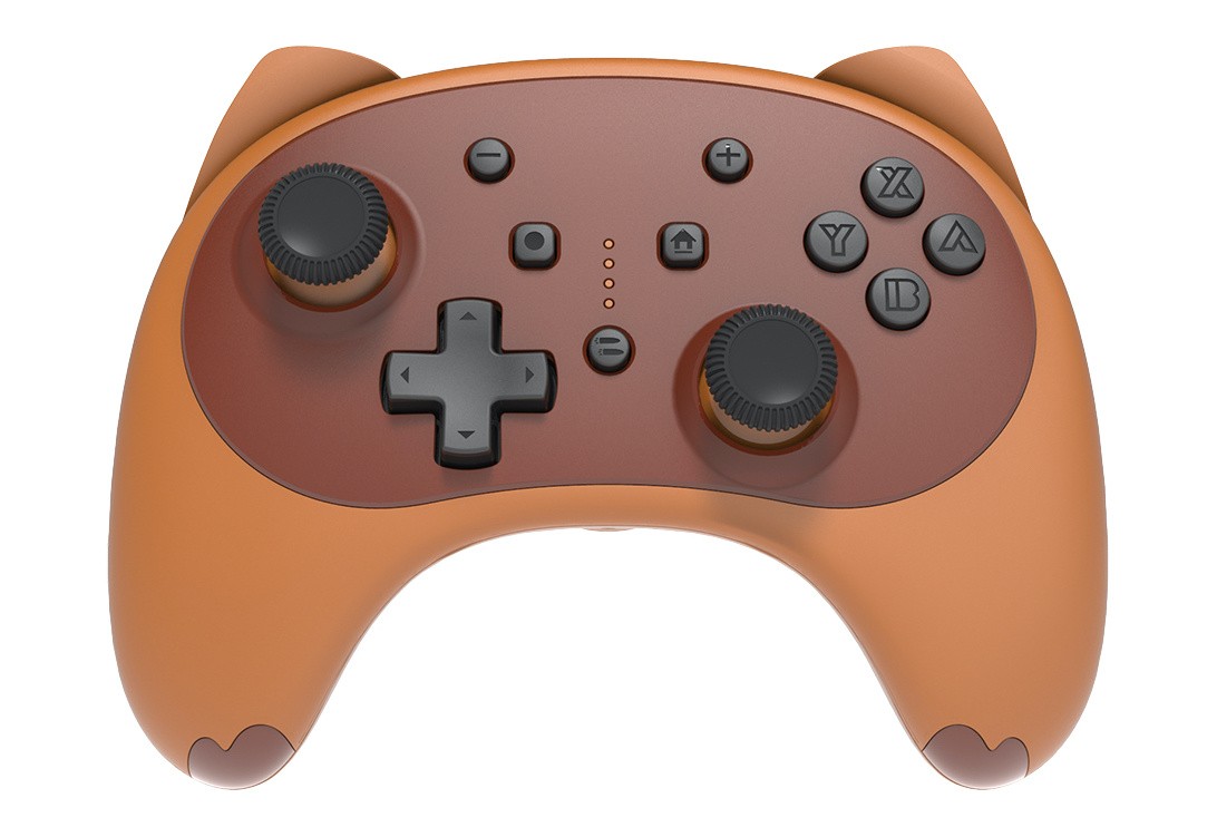 Animal Crossing: Tom Nook Wired Controller screenshot 2 for Nintendo Switch