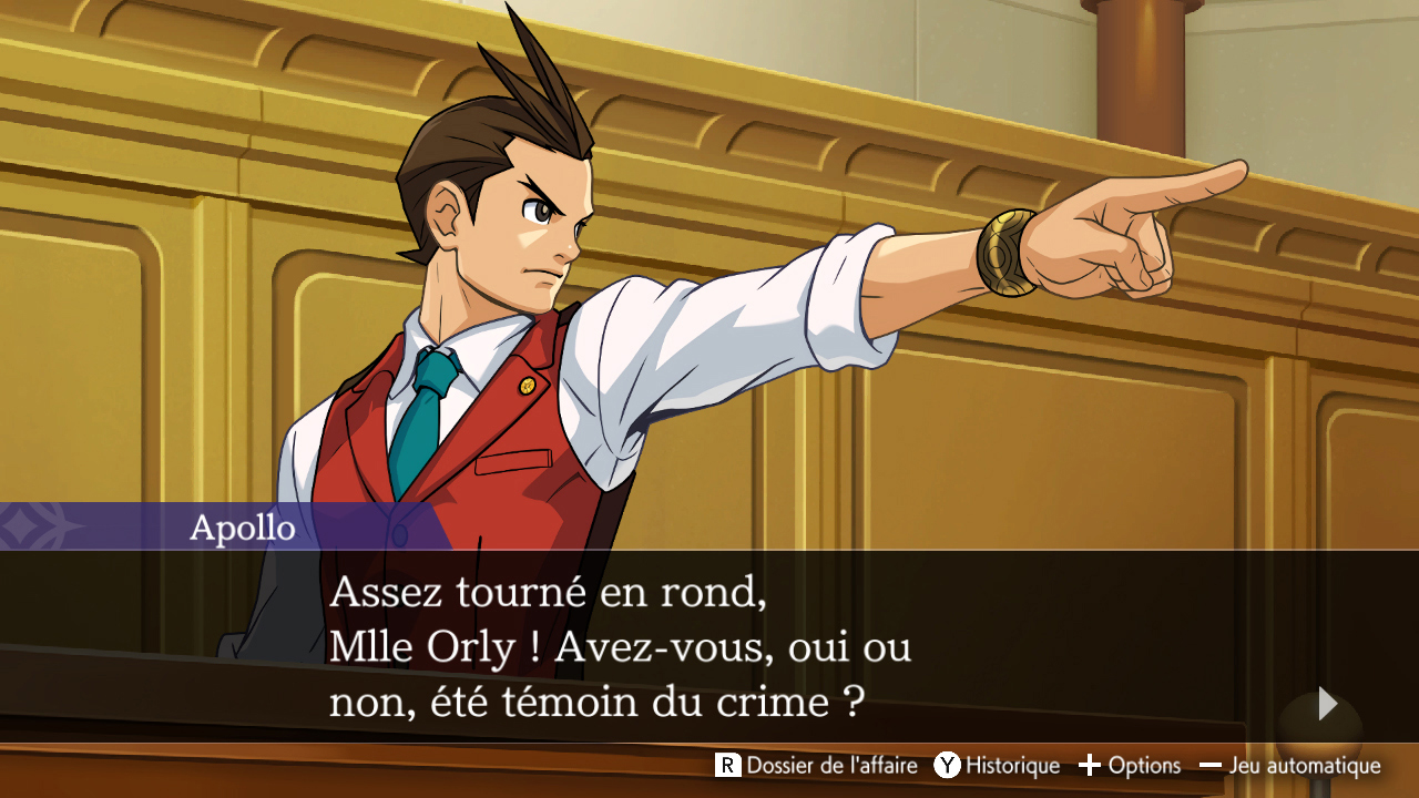 Apollo Justice: Ace Attorney Trilogy screenshot 3 for Nintendo Switch