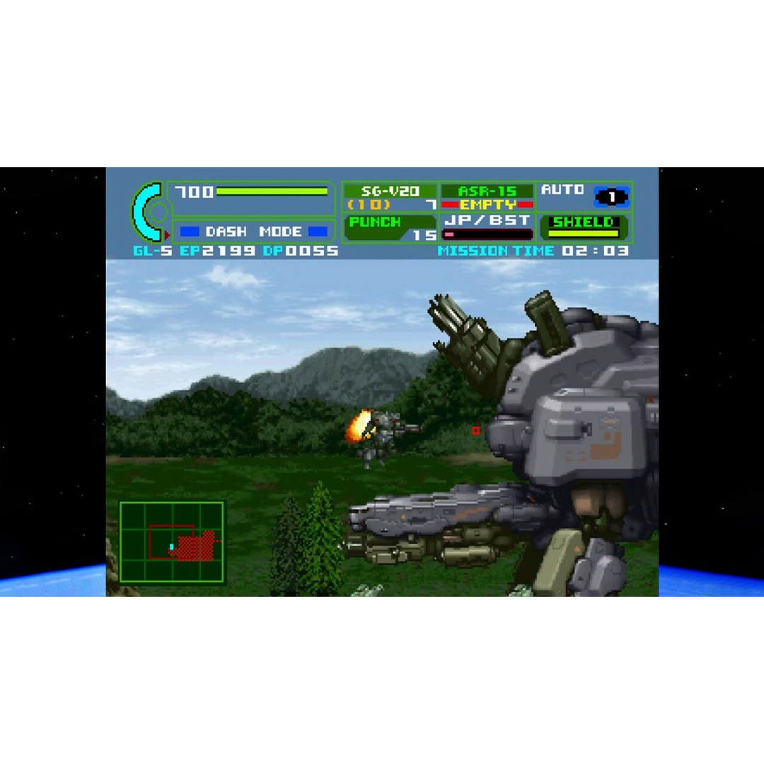 Assault Suit Leynos 2: Saturn Tribute screenshot 2 for Nintendo Switch