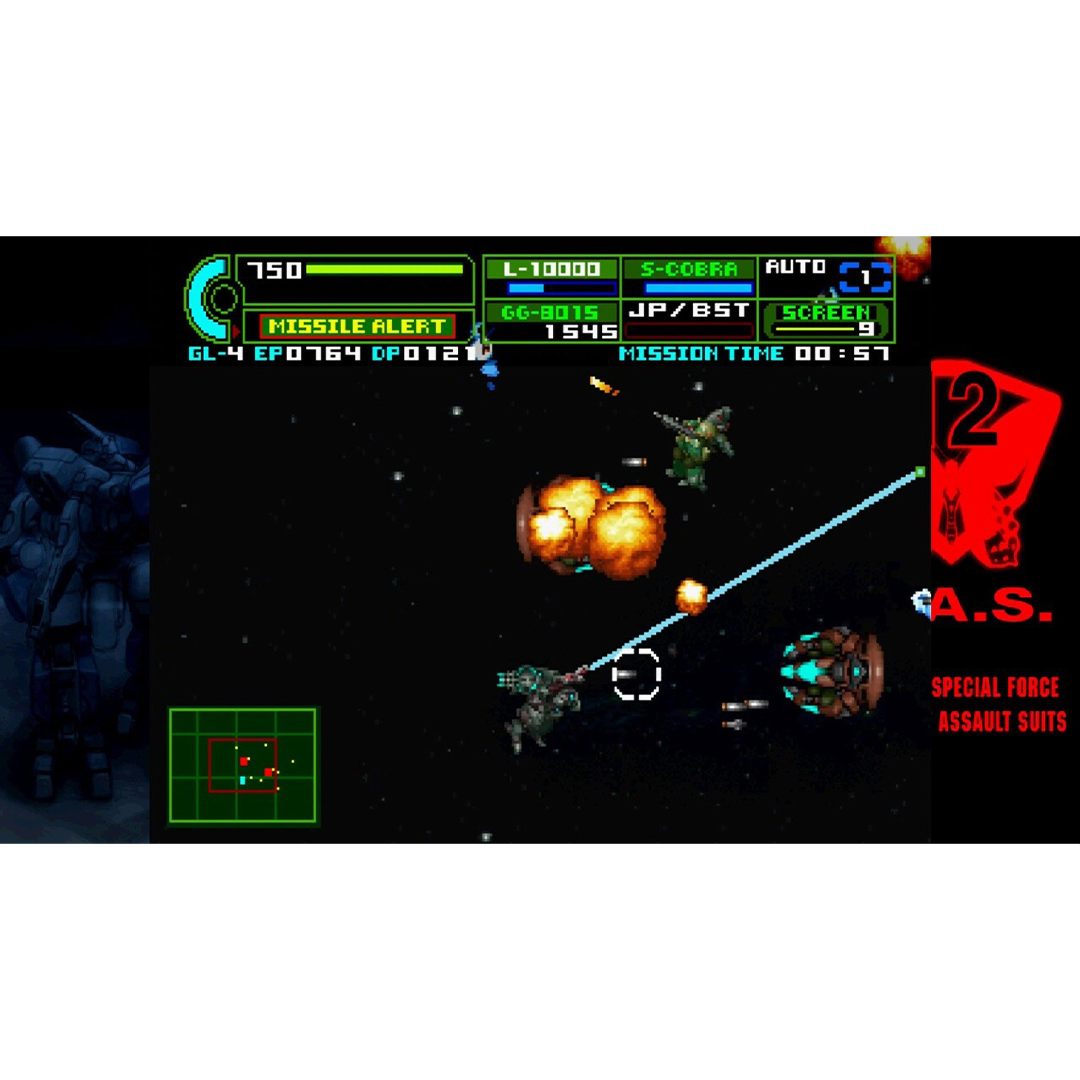 Assault Suit Leynos 2: Saturn Tribute screenshot 3 for Nintendo Switch