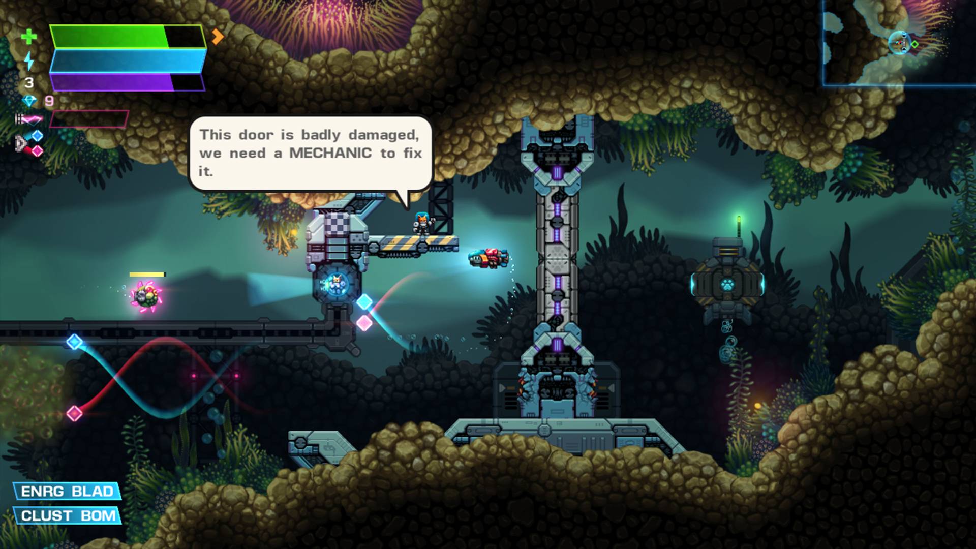Astro Aqua Kitty: Pawsome Collection screenshot 3 for Nintendo Switch