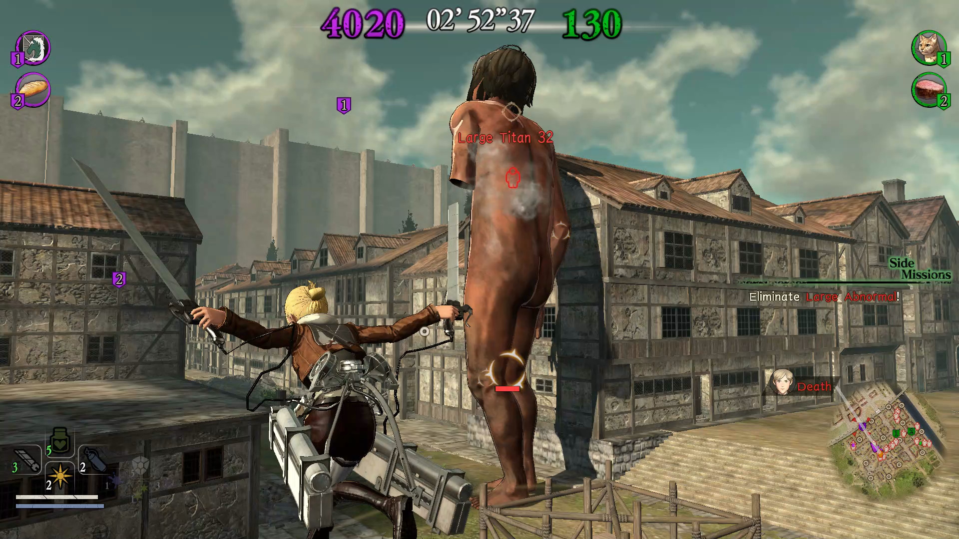 Attack on Titan 2 screenshot 4 for Nintendo Switch