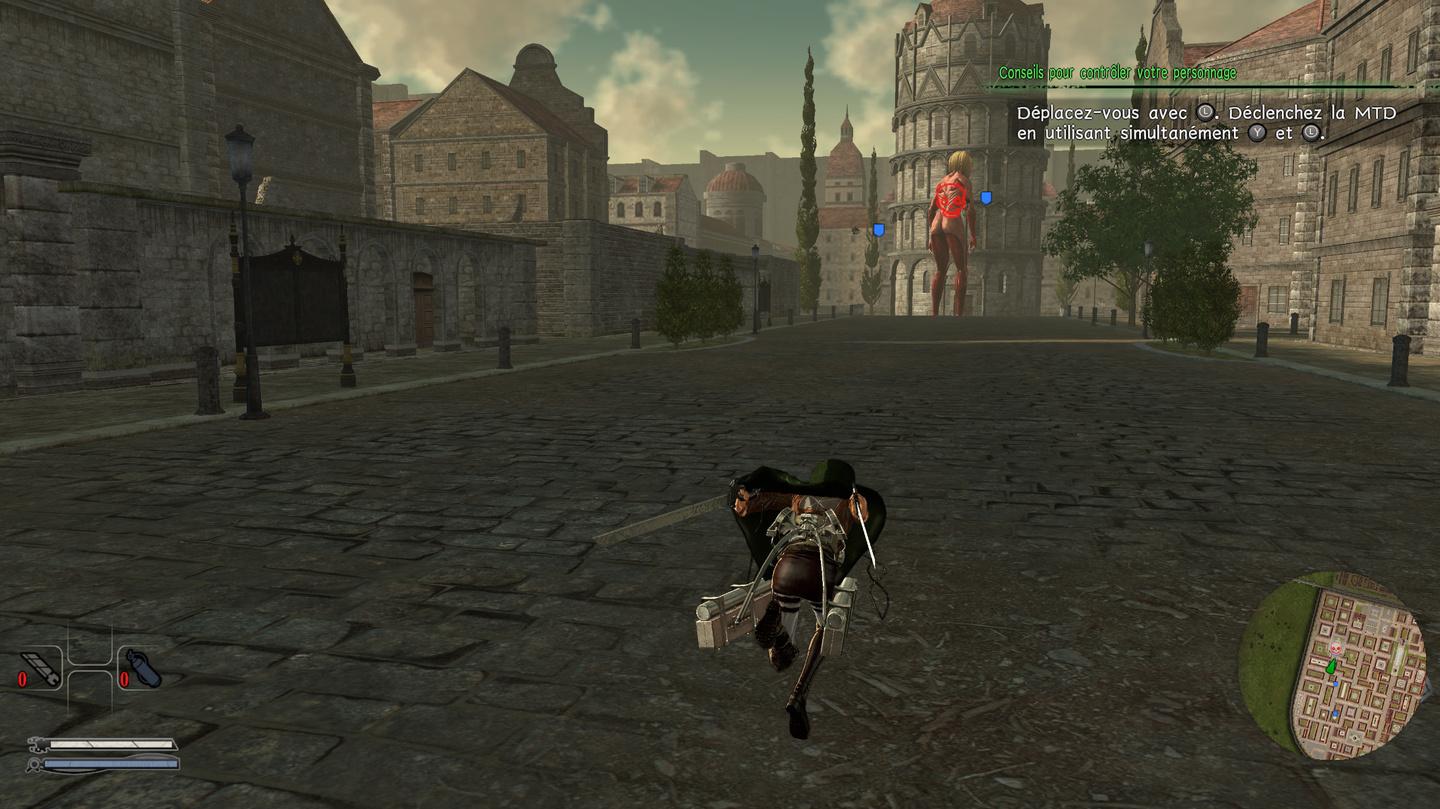 Attack on Titan 2: Final Battle screenshot 2 for Nintendo Switch