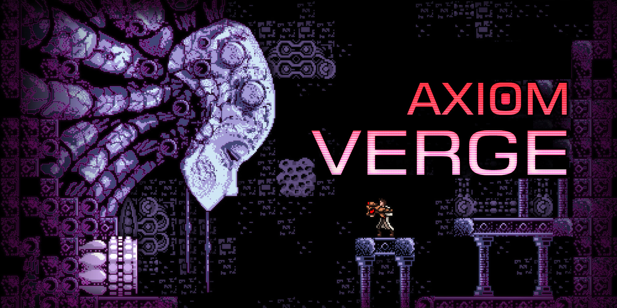 Axiom Verge 1 & 2 screenshot 8 for Nintendo Switch