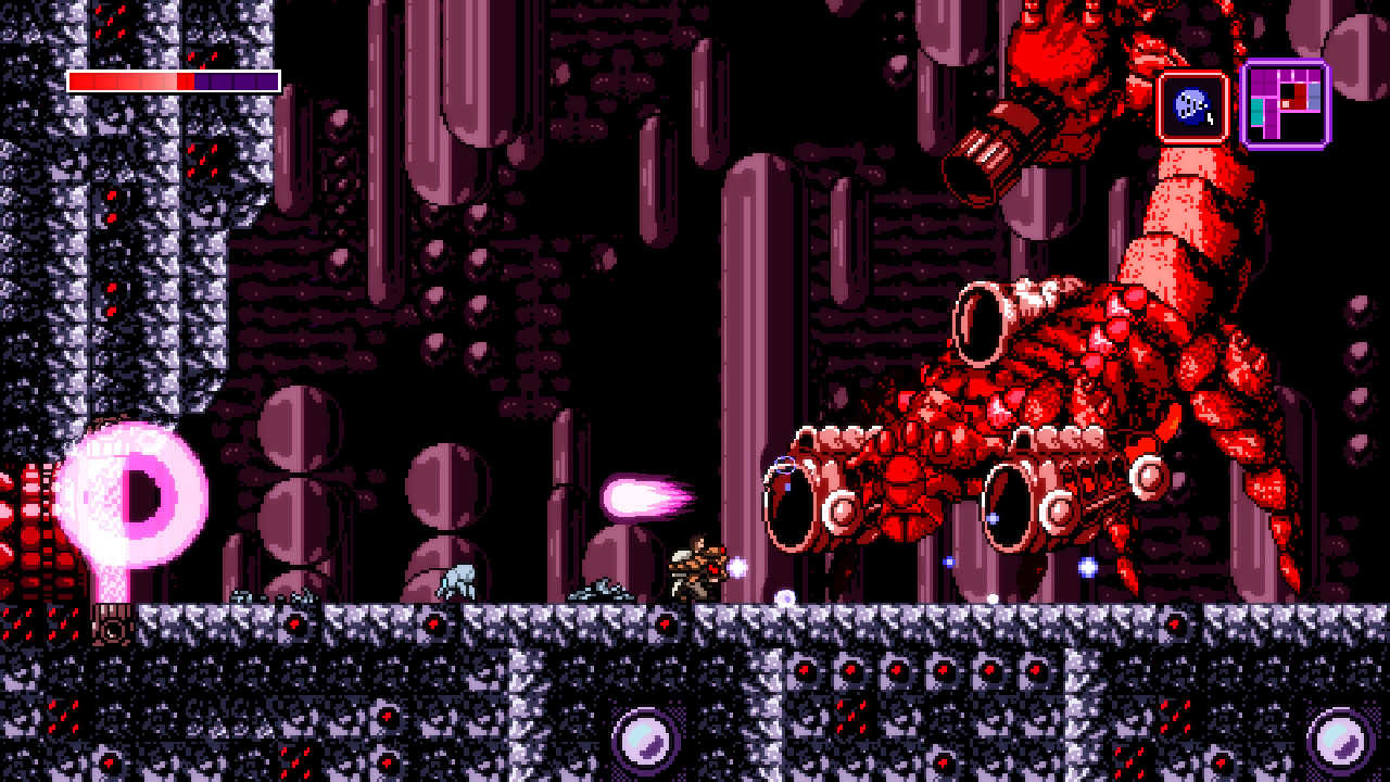 Axiom Verge 1 & 2 [Variant Cover] box art for Nintendo Switch
