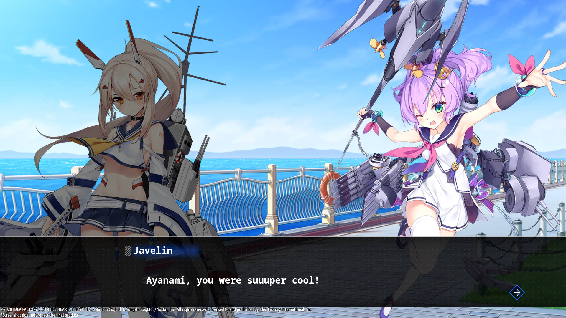 Azur Lane: Crosswave screenshot 4 for Nintendo Switch