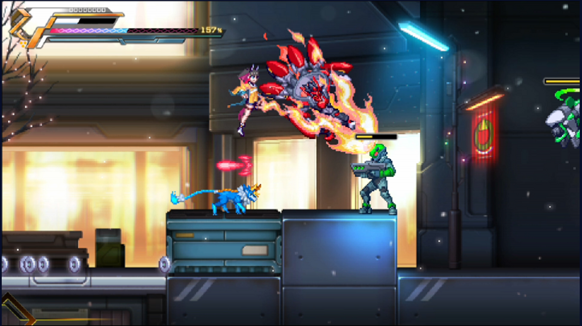 Azure Striker Gunvolt 3 [Collector's Edition] screenshot 3 for Nintendo Switch