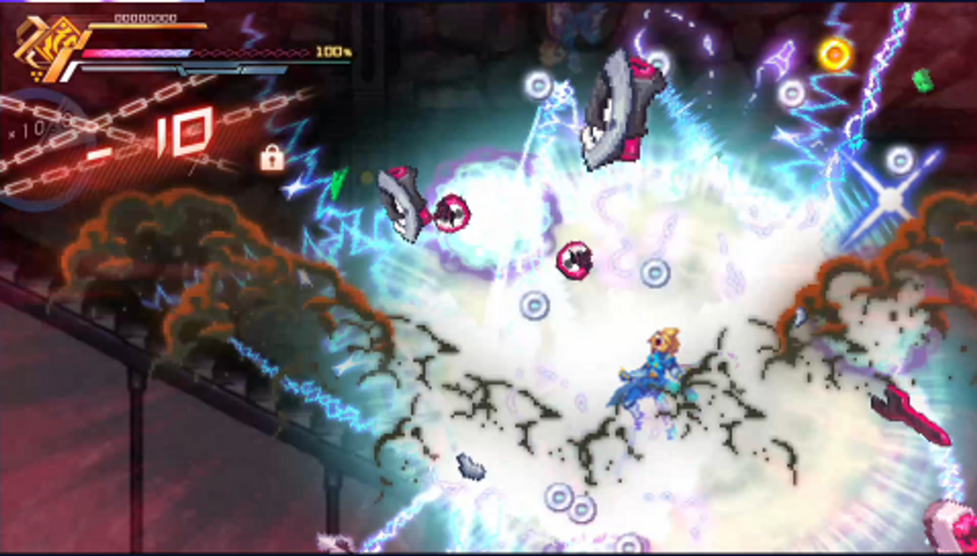 Azure Striker Gunvolt 3 [Collector's Edition] screenshot 6 for Nintendo Switch