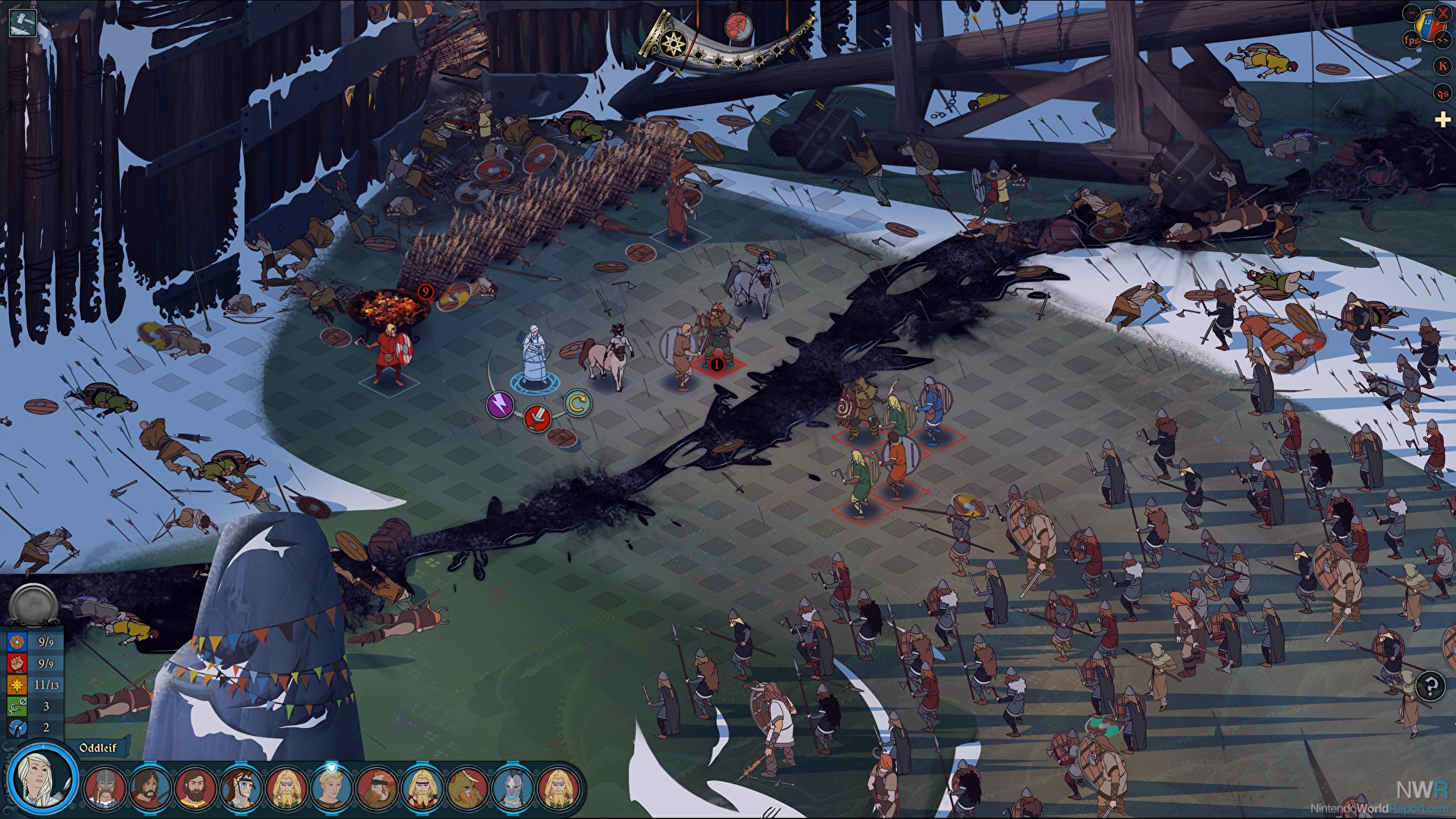 Banner Saga Trilogy screenshot 3 for Nintendo Switch