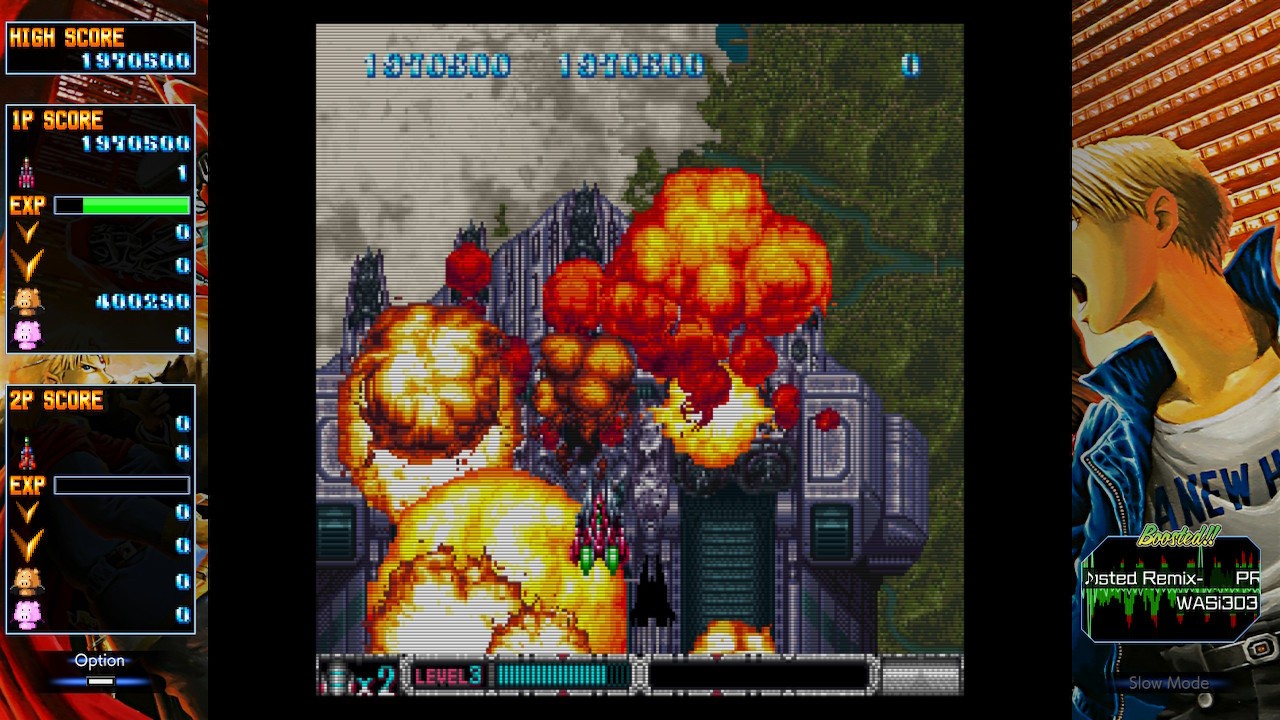 Batsugun Saturn Tribute Boosted screenshot 2 for Nintendo Switch