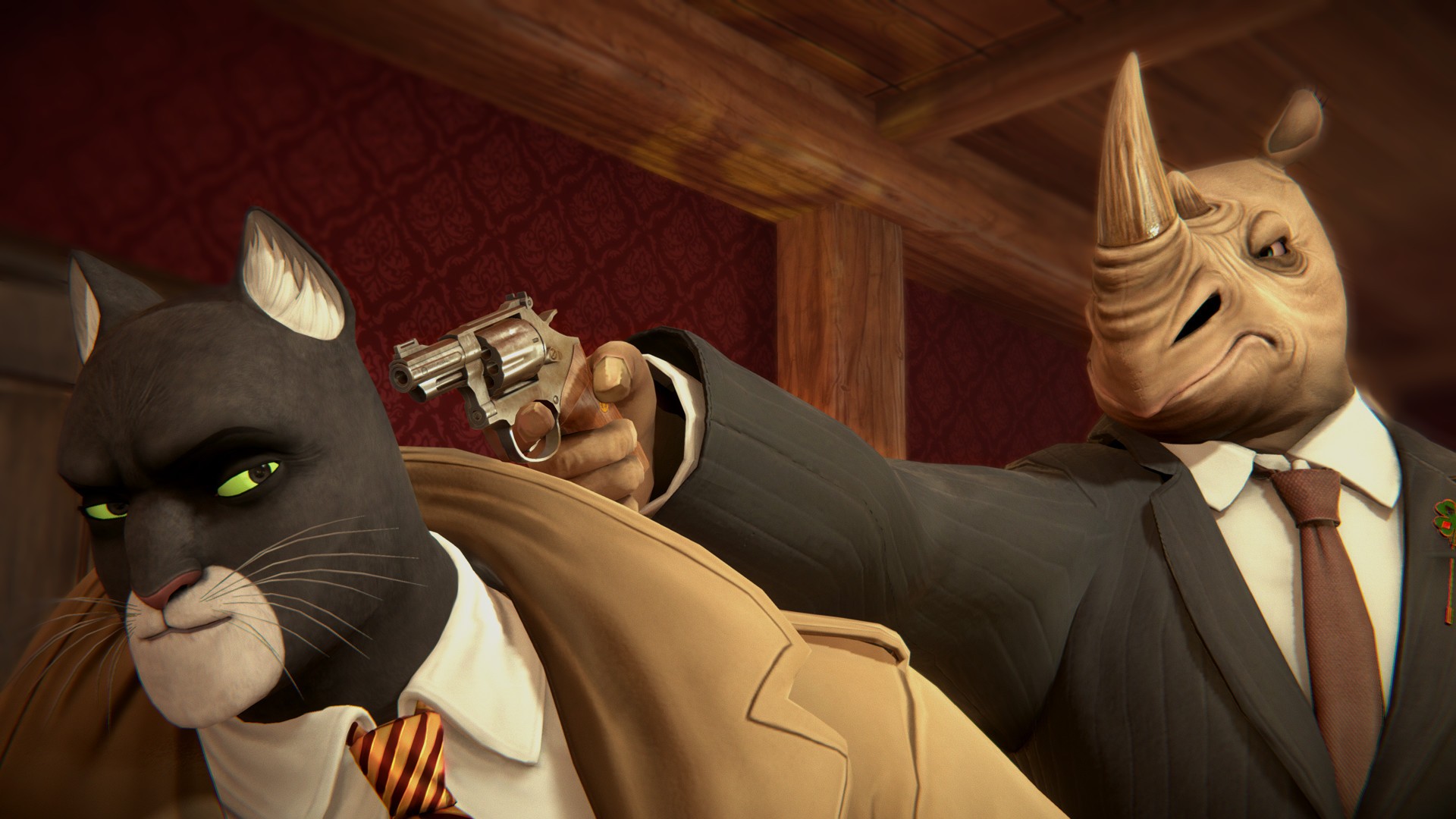 Blacksad: Under the Skin screenshot 2 for Nintendo Switch