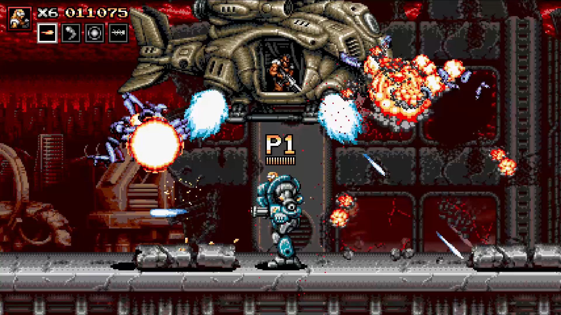 Blazing Chrome screenshot 5 for Nintendo Switch