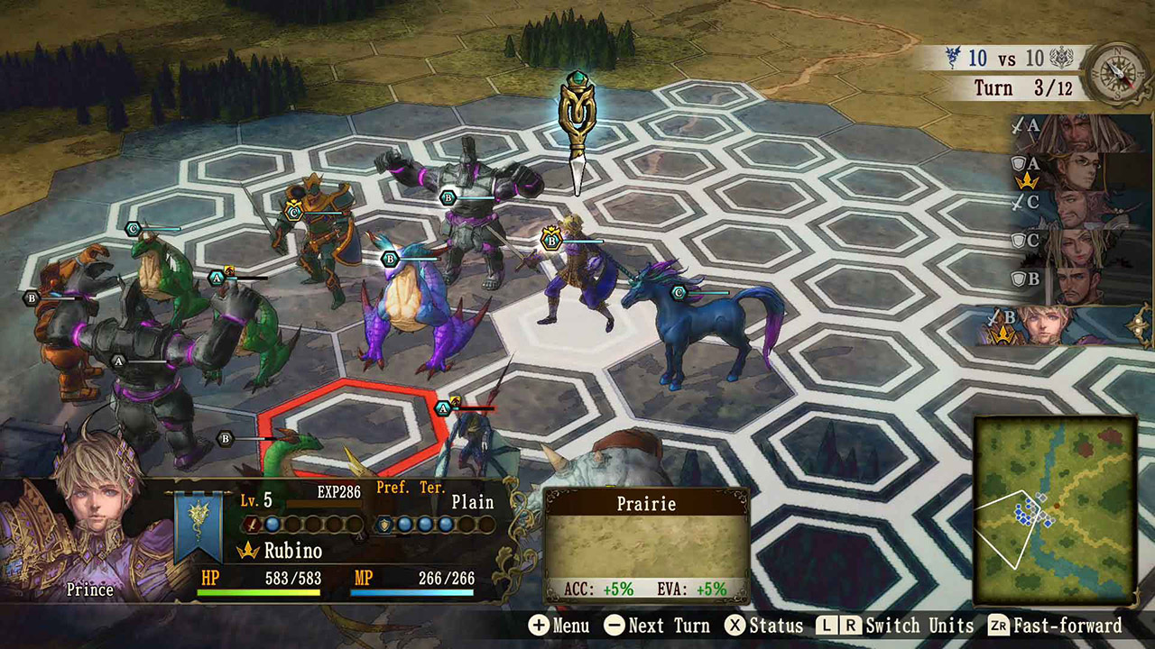 Brigandine: The Legend Of Runersia screenshot 3 for Nintendo Switch