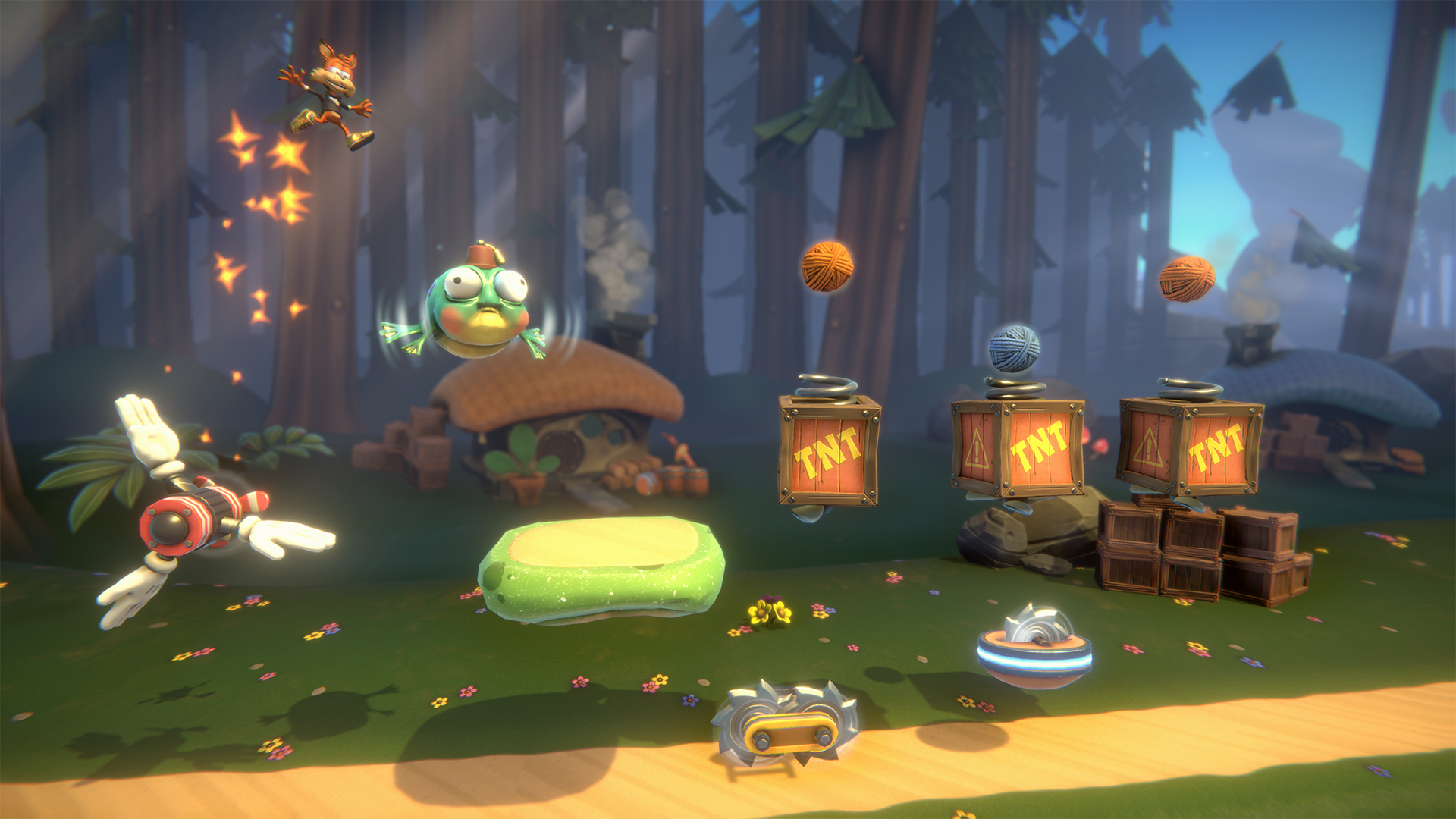 Bubsy Paws on Fire screenshot 4 for Nintendo Switch