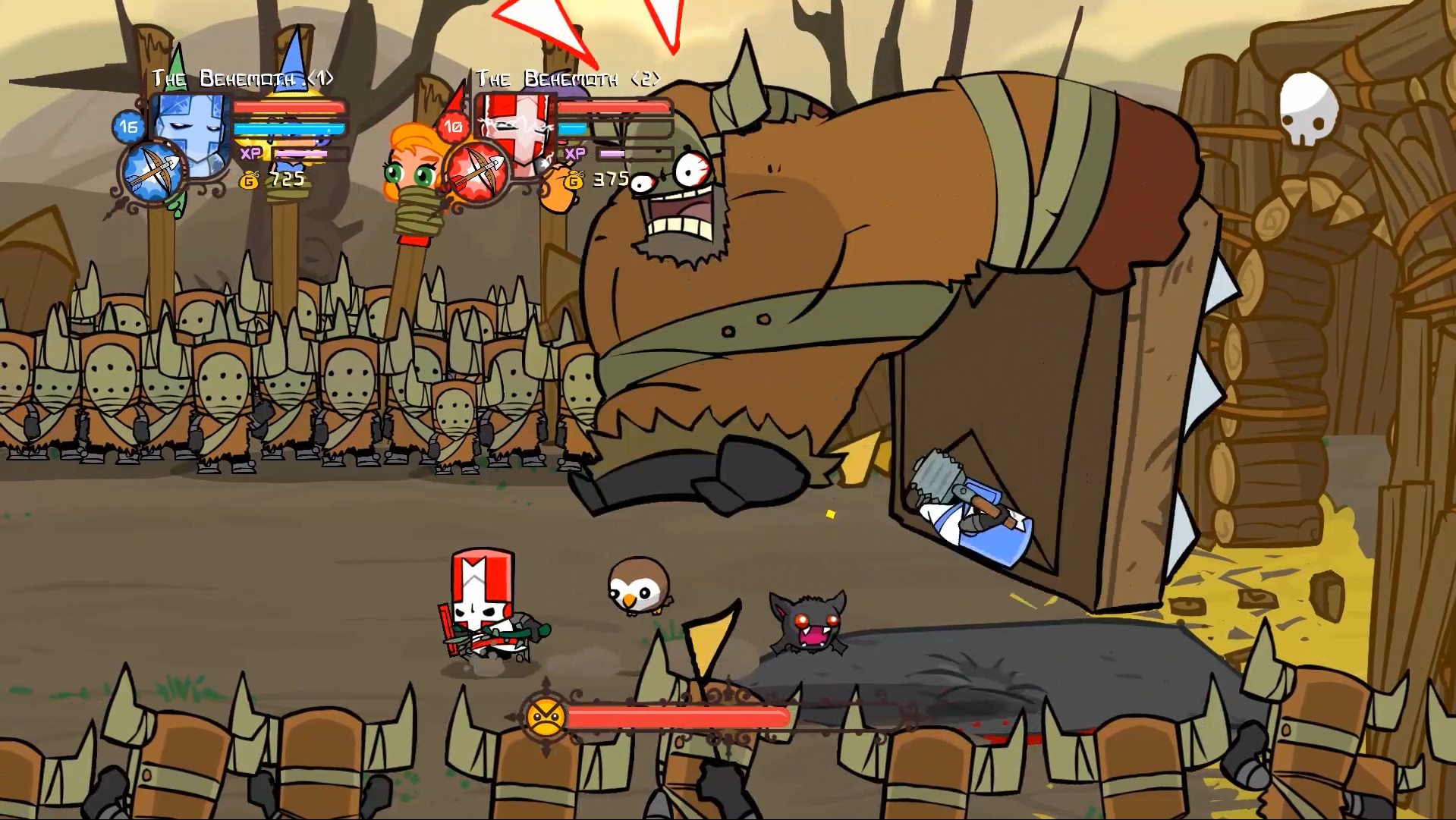 Castle Crashers Remastered screenshot 5 for Nintendo Switch
