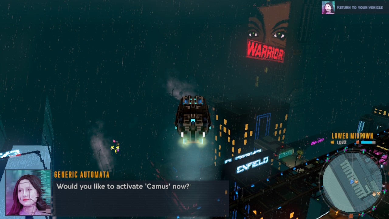 Cloudpunk screenshot 4 for Nintendo Switch