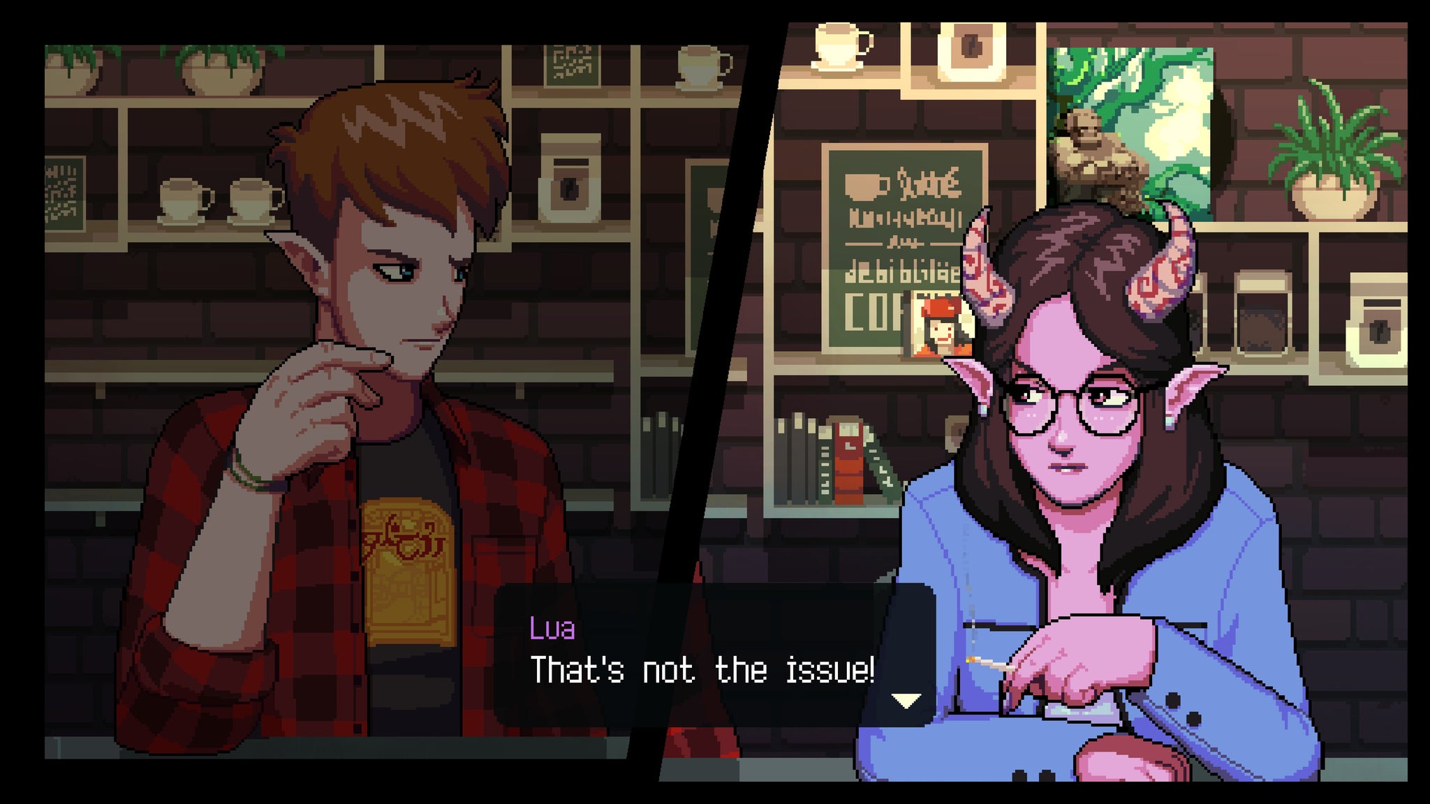Coffee Talk Episode 2: Hibiscus and Butterfly screenshot 4 for Nintendo Switch