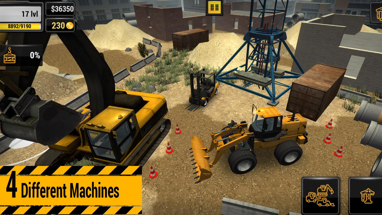 Construction Machines Simulator screenshot 2 for Nintendo Switch