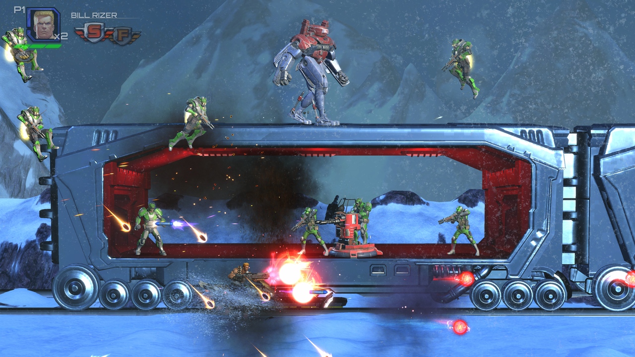Contra: Operation Galuga screenshot 4 for Nintendo Switch
