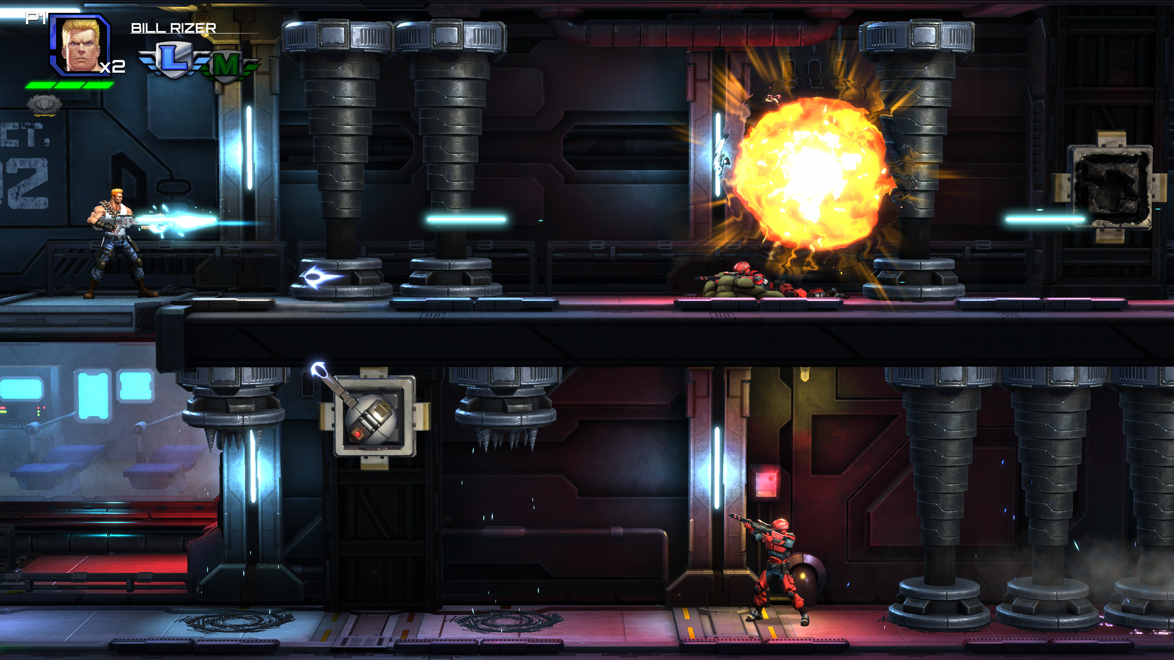 Contra: Operation Galuga screenshot 5 for Nintendo Switch