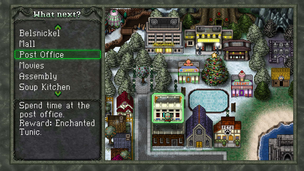 Cthulhu Saves Christmas screenshot 3 for Nintendo Switch