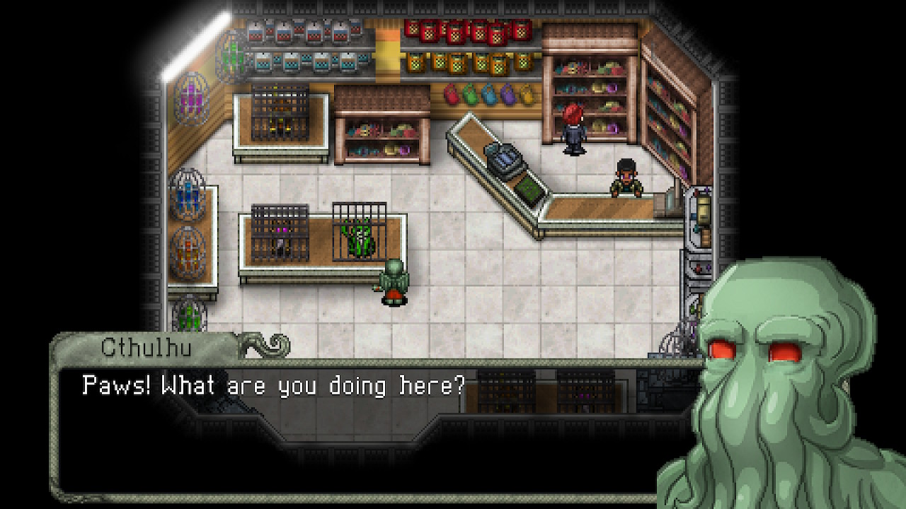 Cthulhu Saves Christmas screenshot 4 for Nintendo Switch