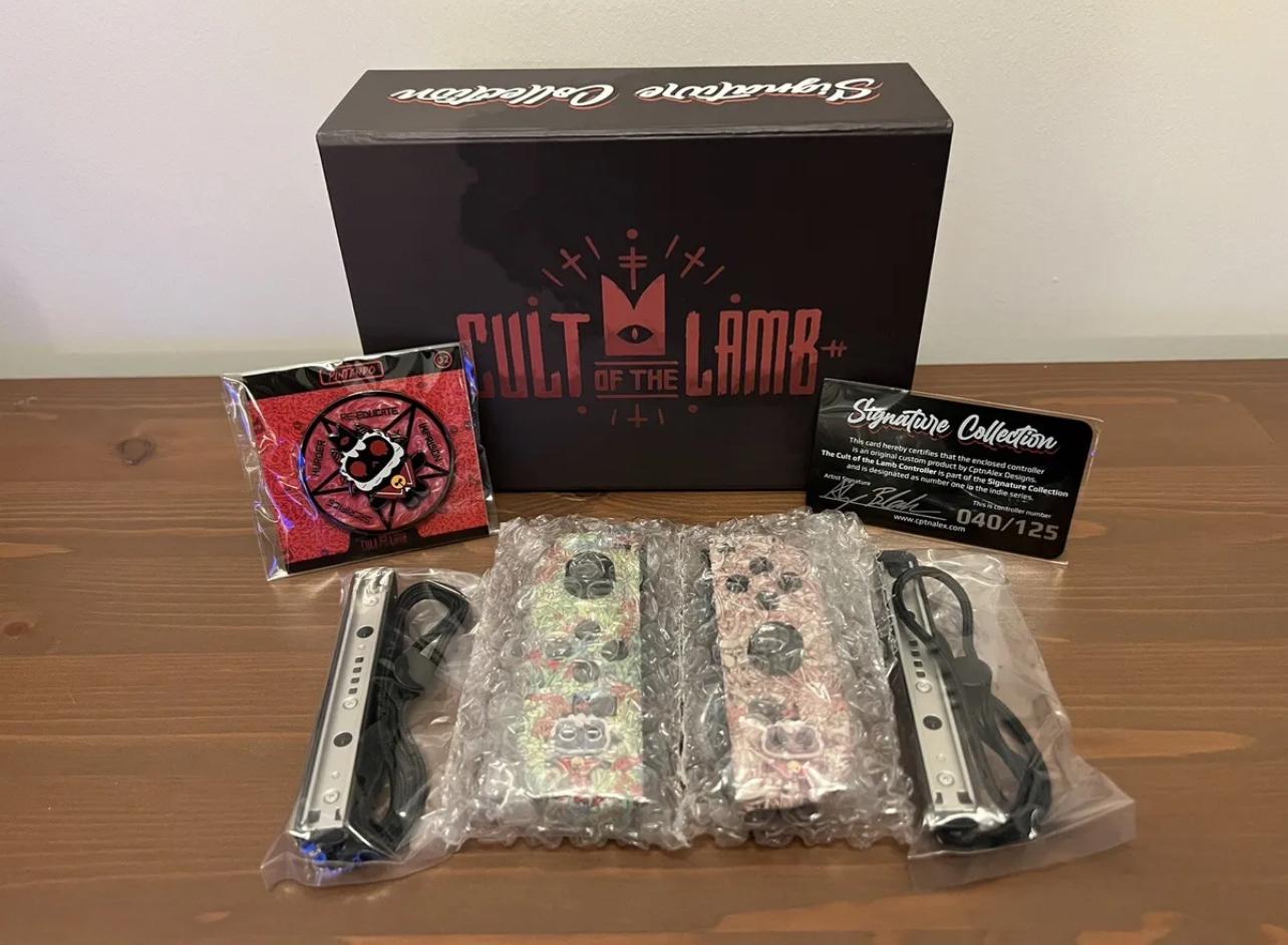 Cult Of The Lamb Officially Licensed Joy Controllers For Nintendo Switch screenshot 5 for Nintendo Switch
