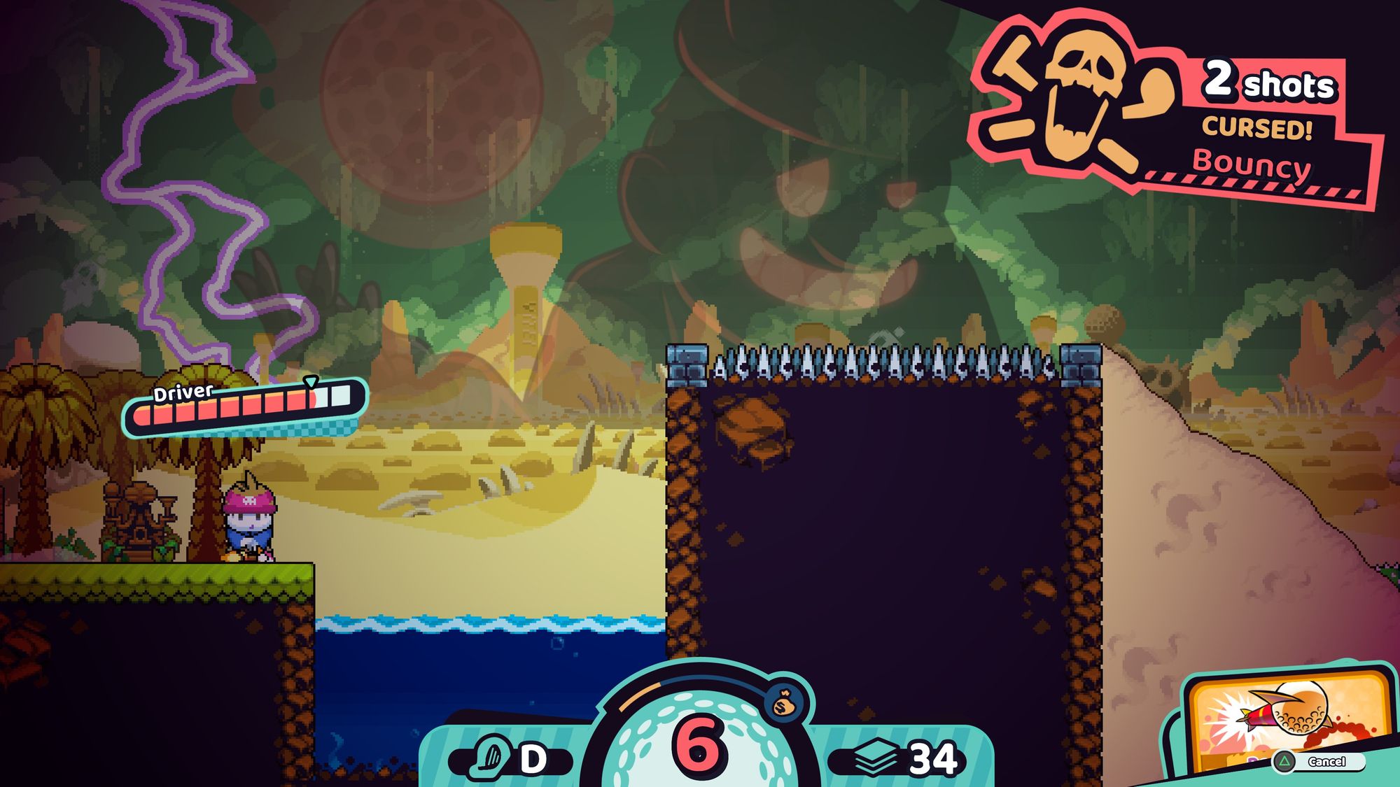 Cursed to Golf screenshot 3 for Nintendo Switch